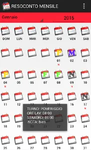 New Calendario Work screenshot 3