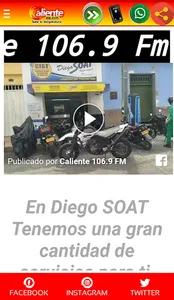 Caliente 106.9 F.M. screenshot 3