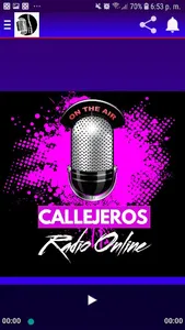 Callejeros Radio Online screenshot 0
