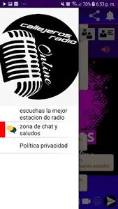 Callejeros Radio Online screenshot 1