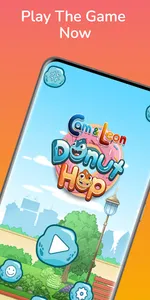 Cam & Leon Donut Hop Game screenshot 0