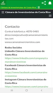 Cámara de Inversionistas de Co screenshot 2