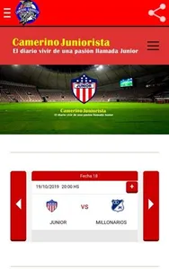 Camerino Juniorista  RADIO screenshot 1