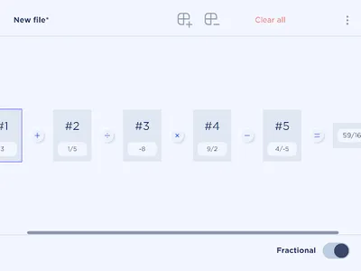 Fractional calculator screenshot 10