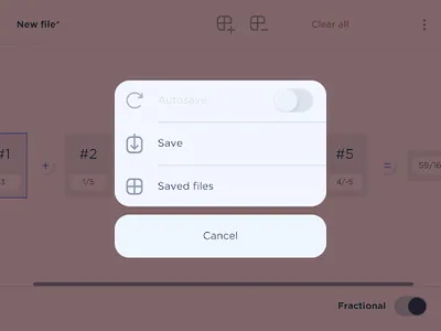 Fractional calculator screenshot 11