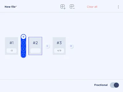 Fractional calculator screenshot 8