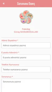 Psikoloğa Danış - Psikolog Dnş screenshot 1
