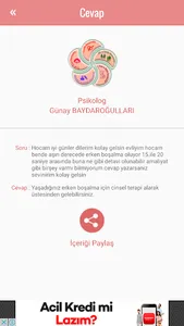 Psikoloğa Danış - Psikolog Dnş screenshot 5