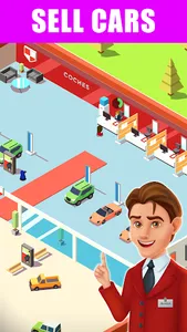 Car Dealer Tycoon Idle Market screenshot 1