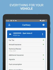 CarDiary - Vehicle management screenshot 8