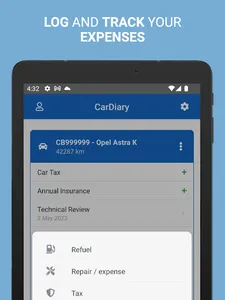 CarDiary - Vehicle management screenshot 9