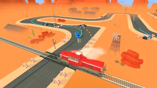 Line Race: Police Pursuit screenshot 0