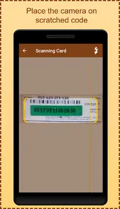 Scan Card - Recharge mobile ca screenshot 1