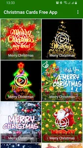 Merry Christmas Cards GIF screenshot 1