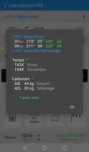 Calculatrice VFR screenshot 4