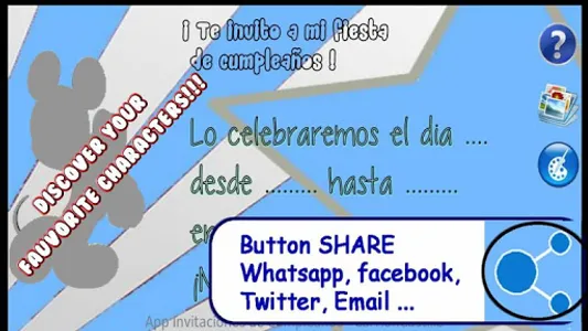 Create birthday invitations screenshot 10