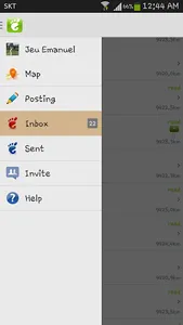 Footprint - location message screenshot 3