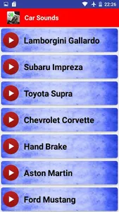 Car Sounds & Ringtones screenshot 1