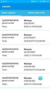 cascam office admin screenshot 1
