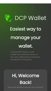 DCP online wallet screenshot 4