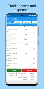 Cash Book- daily expenses screenshot 0