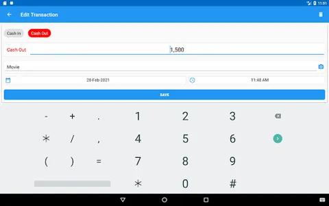 Cash Book- daily expenses screenshot 12