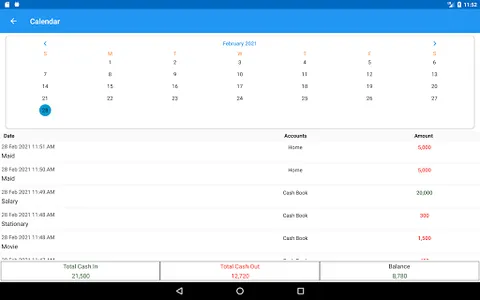 Cash Book- daily expenses screenshot 13