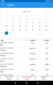 Cash Book- daily expenses screenshot 8