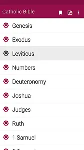 Catholic Bible app offline screenshot 1