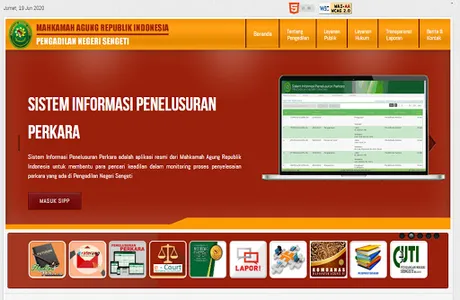 PENGADILAN NEGERI SENGETI screenshot 6