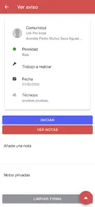 Cazallamas APP screenshot 2