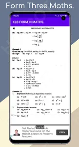 Mathematics: Klb Form 3 notes. screenshot 5
