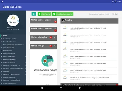 GSC - Intranet screenshot 3