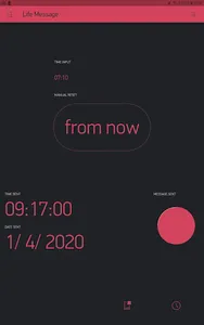 Lifemessage screenshot 0