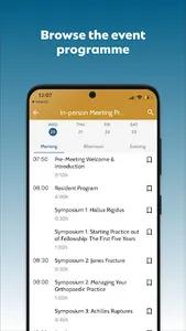 AOFAS Society App screenshot 2