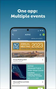 AOFAS Society App screenshot 4
