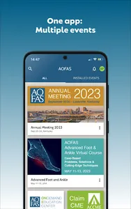 AOFAS Society App screenshot 8