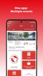 Swiss Society of Cardiology screenshot 0