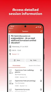 Swiss Society of Cardiology screenshot 3