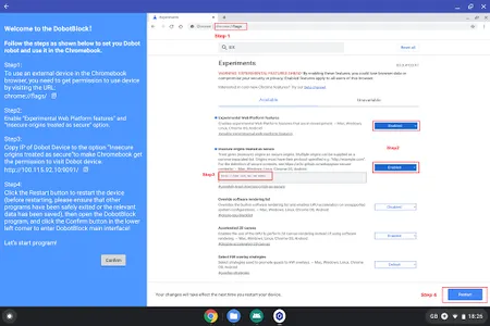 DobotBlock screenshot 1