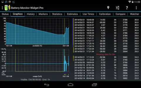 3C Battery Manager Pro key screenshot 8