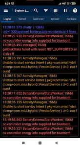 3C Logs (root) screenshot 3