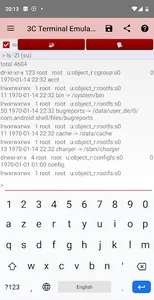 3C Terminal Emulator screenshot 2