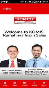 KOMISI App screenshot 0