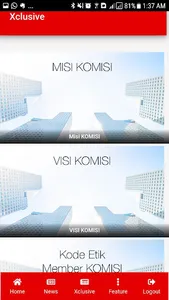 KOMISI App screenshot 4
