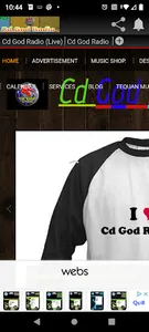 CD GOD RADIO screenshot 1