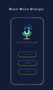 voice changer - Audio Editor screenshot 0