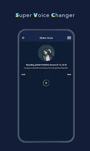 voice changer - Audio Editor screenshot 1