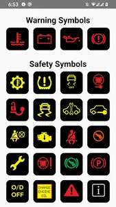 Car Dashboard Lights screenshot 0