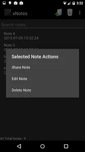 xNotes Secure Notepad screenshot 2